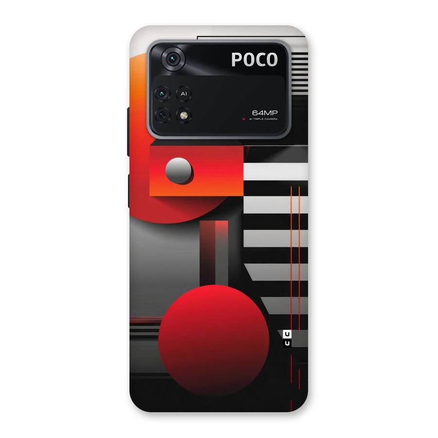 Geometrical Marvel Back Case for Poco M4 Pro 4G