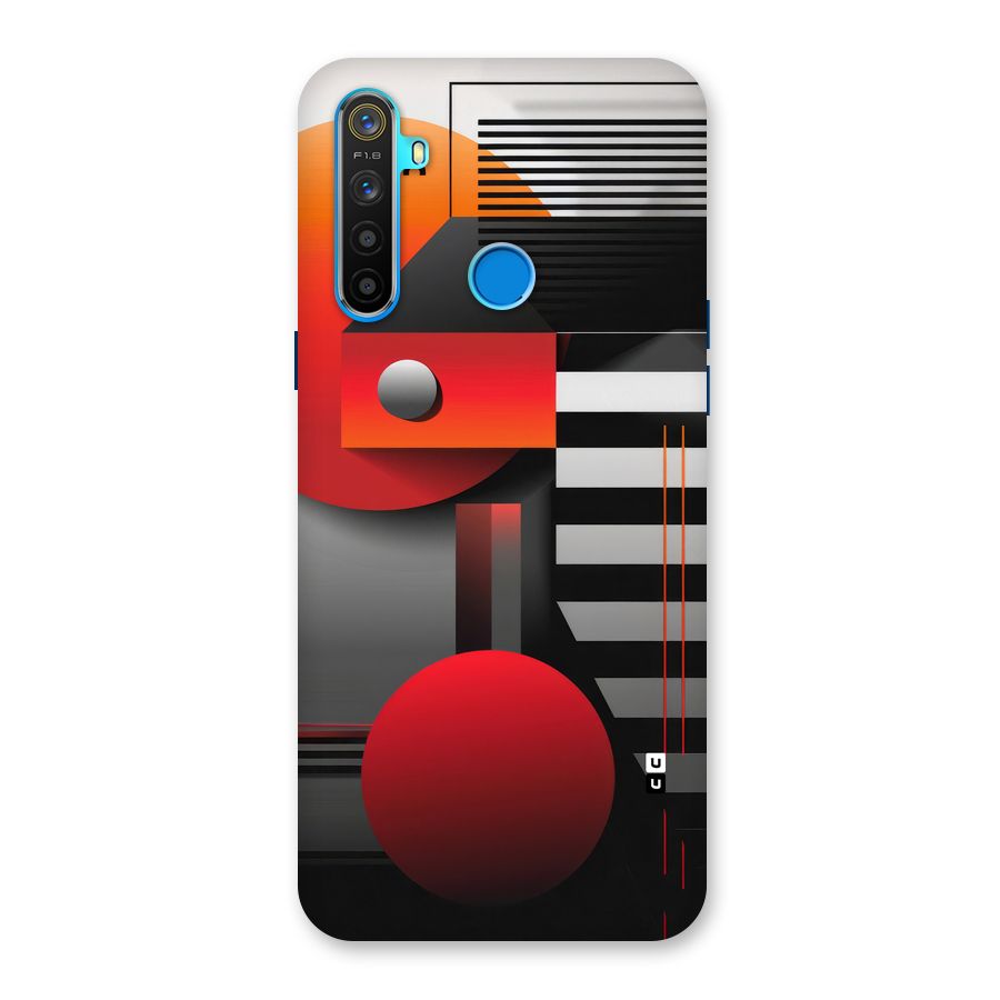 Geometrical Marvel Back Case for Realme 5