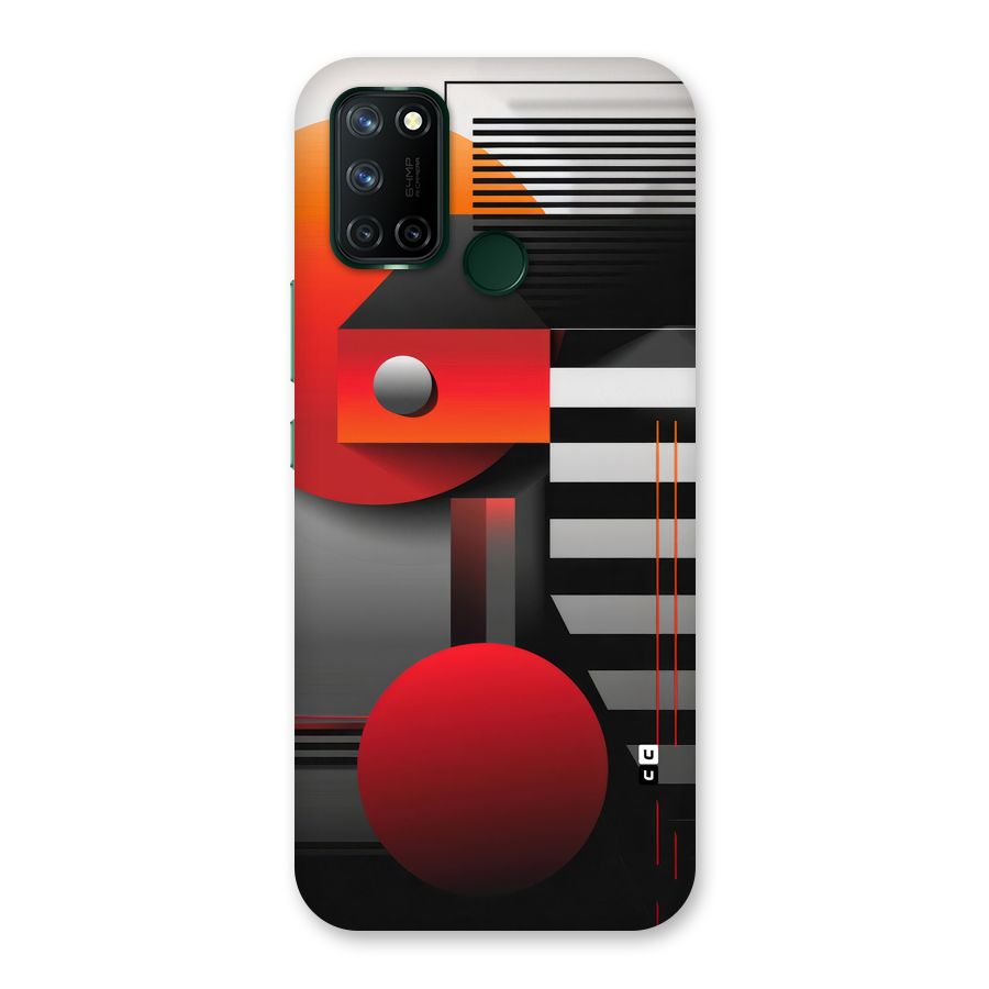 Geometrical Marvel Back Case for Realme 7i