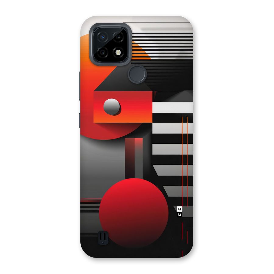 Geometrical Marvel Back Case for Realme C21