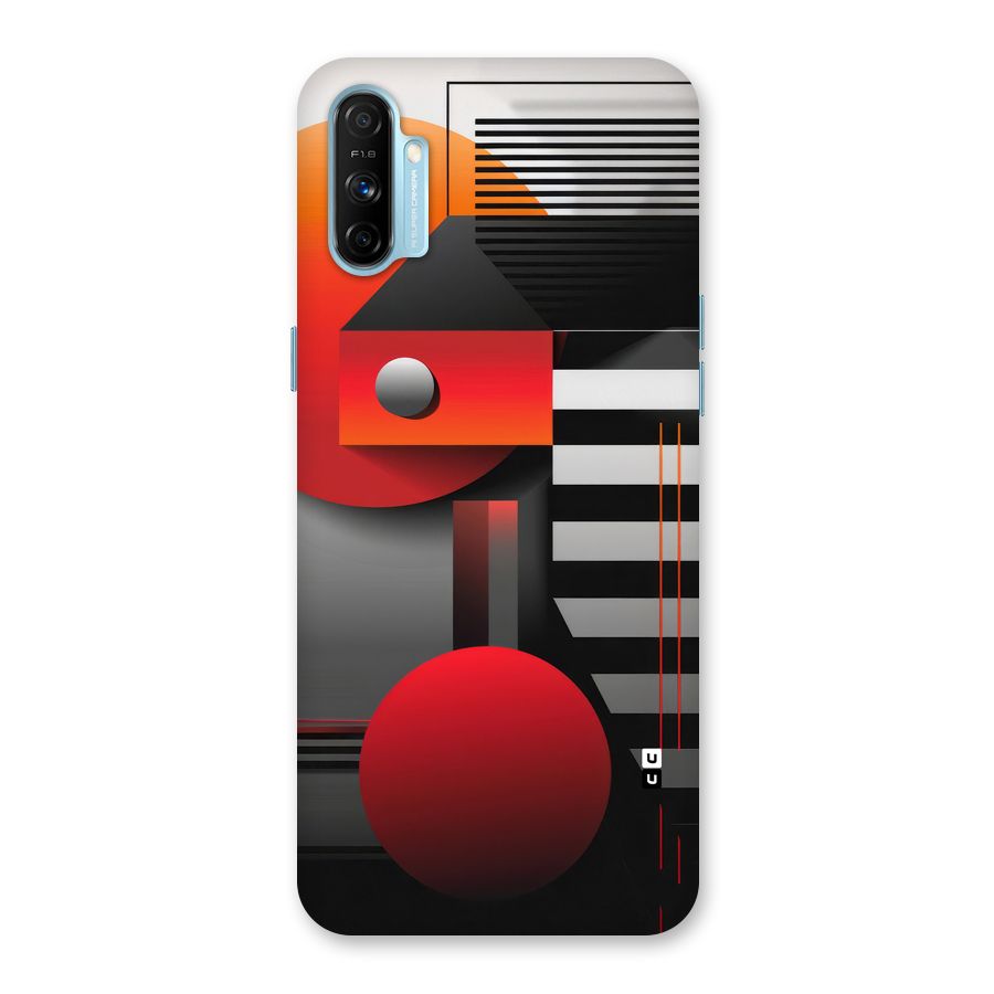 Geometrical Marvel Back Case for Realme Narzo 20A