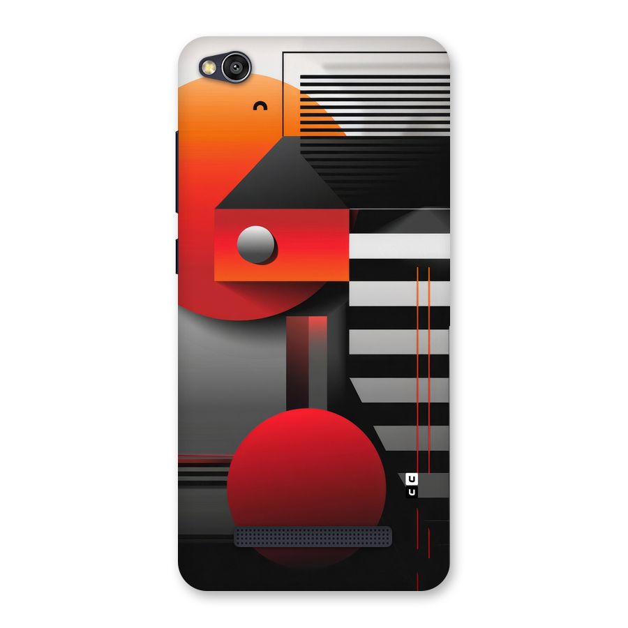 Geometrical Marvel Back Case for Redmi 4A