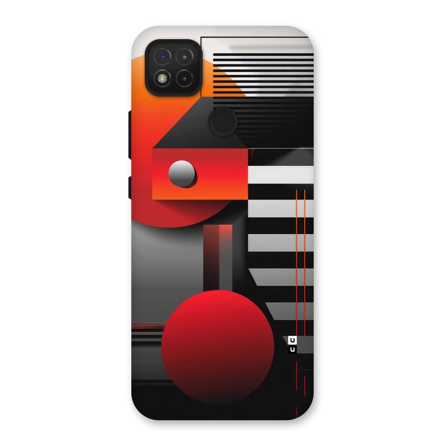 Geometrical Marvel Back Case for Redmi 9 Activ