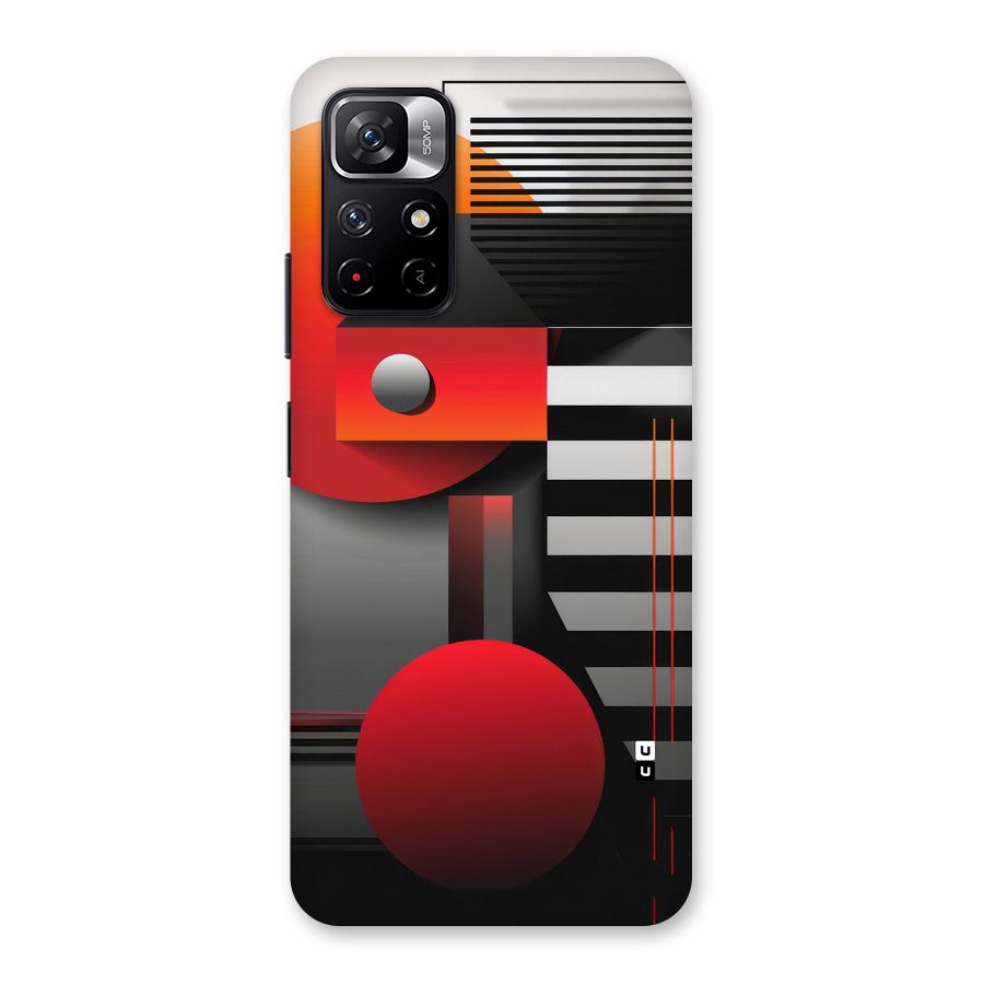 Geometrical Marvel Back Case for Redmi Note 11T 5G