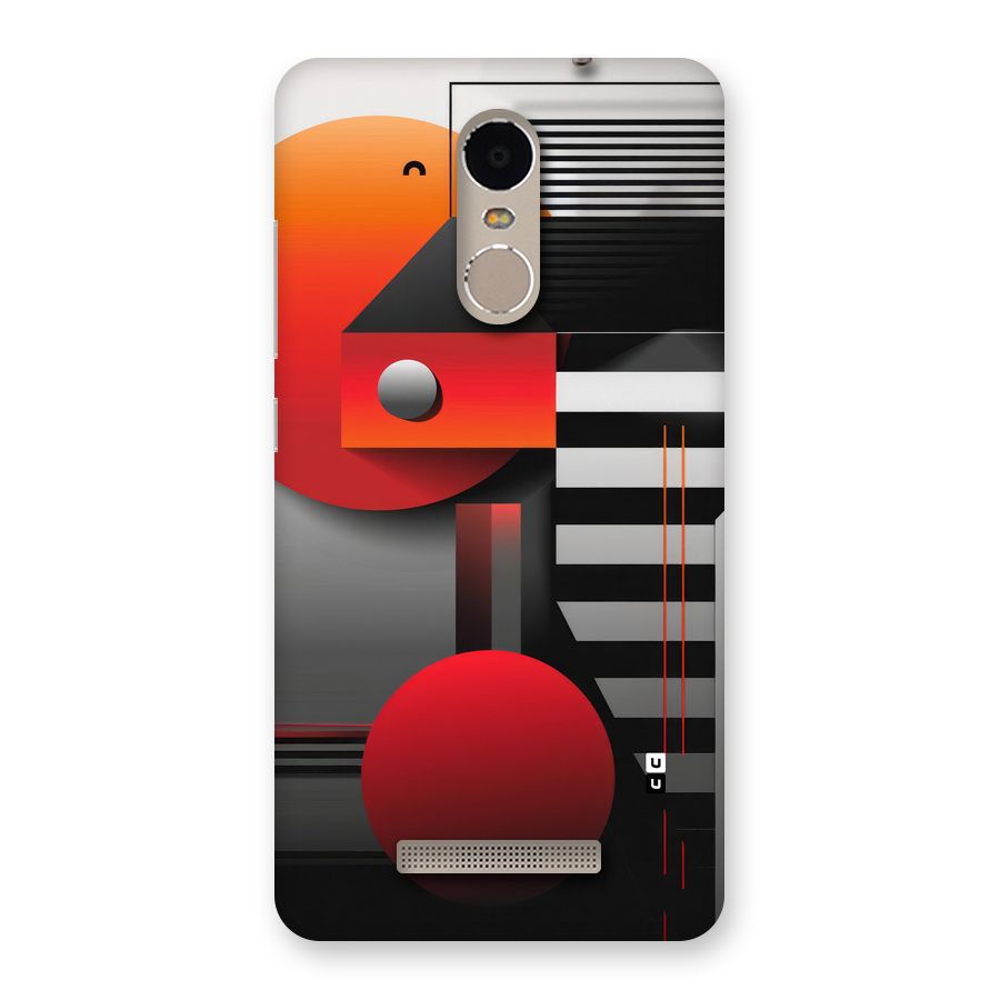 Geometrical Marvel Back Case for Redmi Note 3