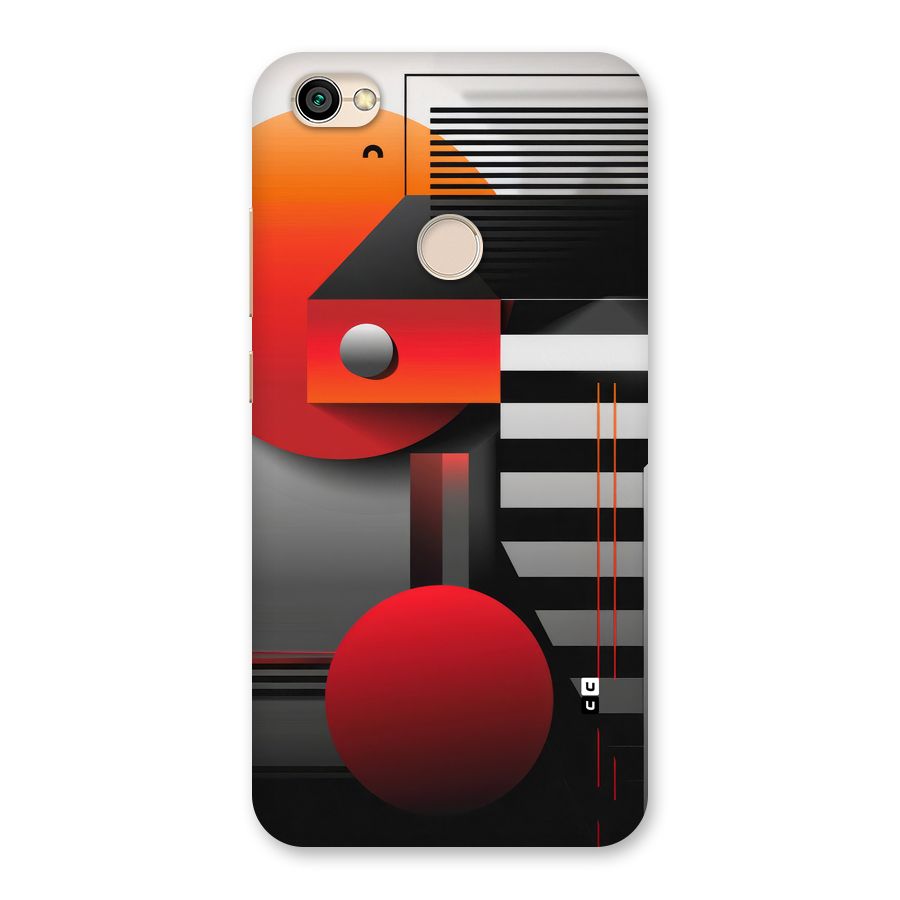 Geometrical Marvel Back Case for Redmi Y1 2017
