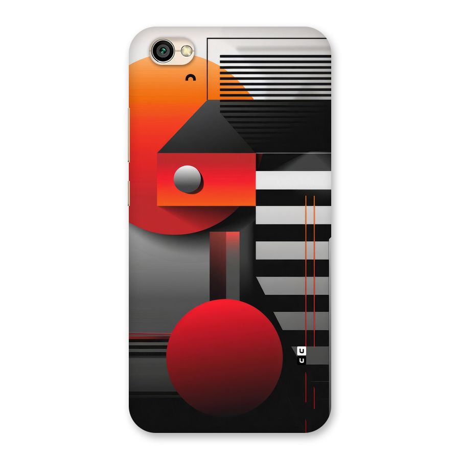 Geometrical Marvel Back Case for Redmi Y1 Lite
