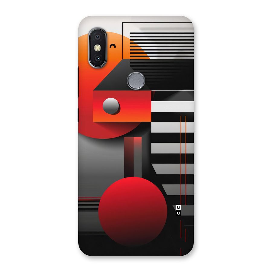Geometrical Marvel Back Case for Redmi Y2