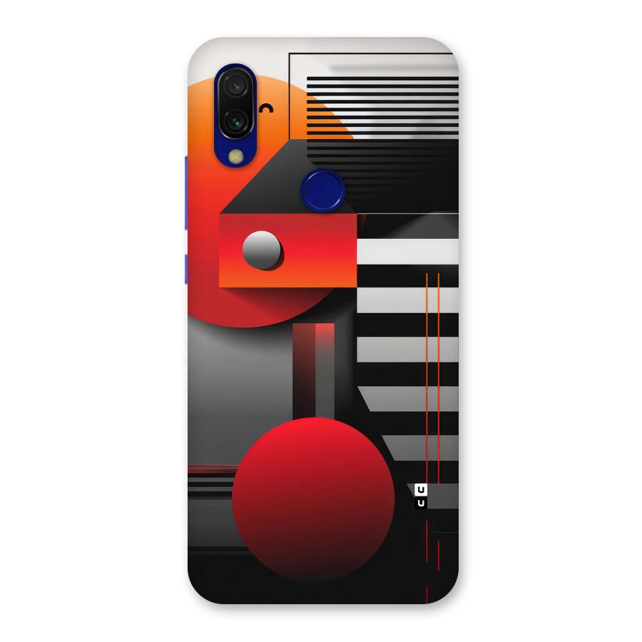 Geometrical Marvel Back Case for Redmi Y3
