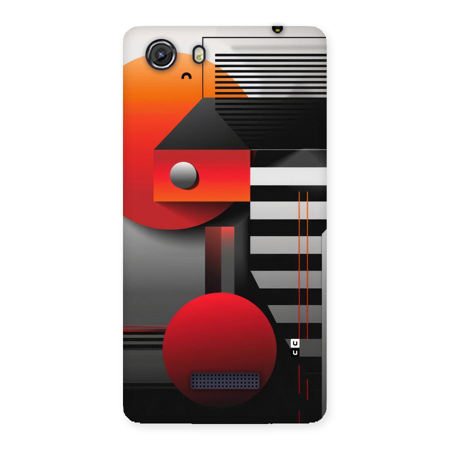 Geometrical Marvel Back Case for Unite 3