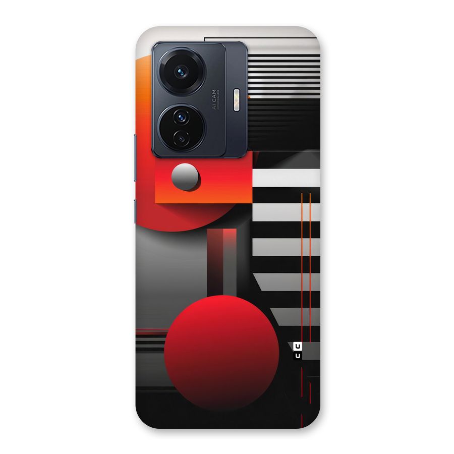 Geometrical Marvel Back Case for Vivo T1 Pro