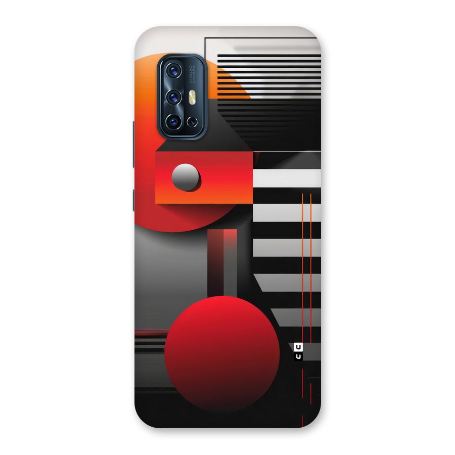 Geometrical Marvel Back Case for Vivo V17