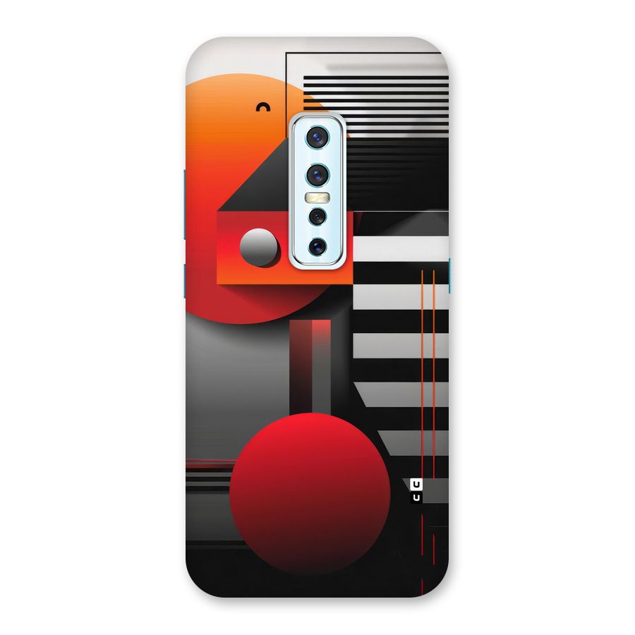 Geometrical Marvel Back Case for Vivo V17 Pro