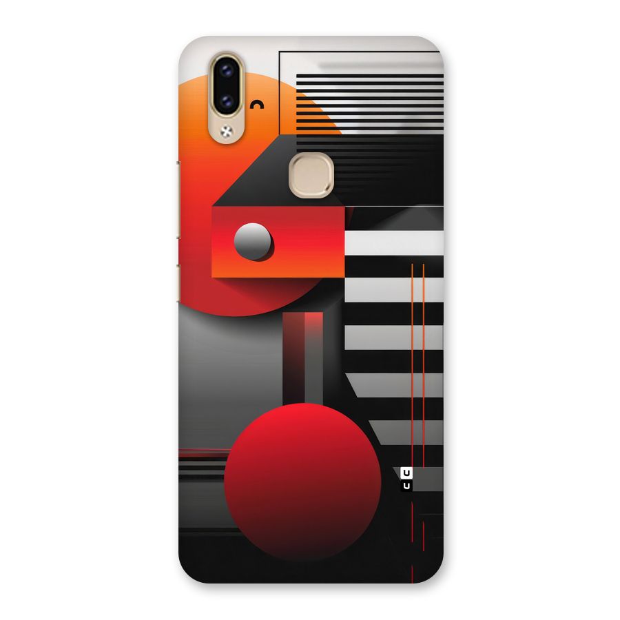 Geometrical Marvel Back Case for Vivo V9