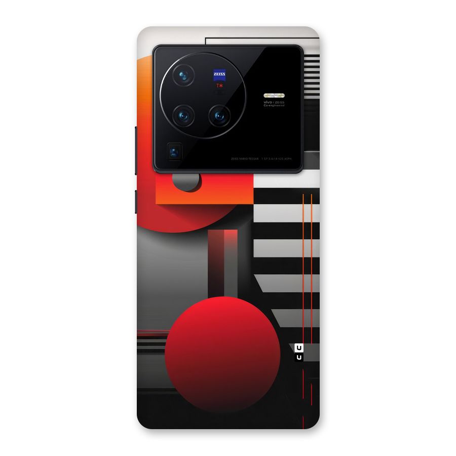 Geometrical Marvel Back Case for Vivo X80 Pro