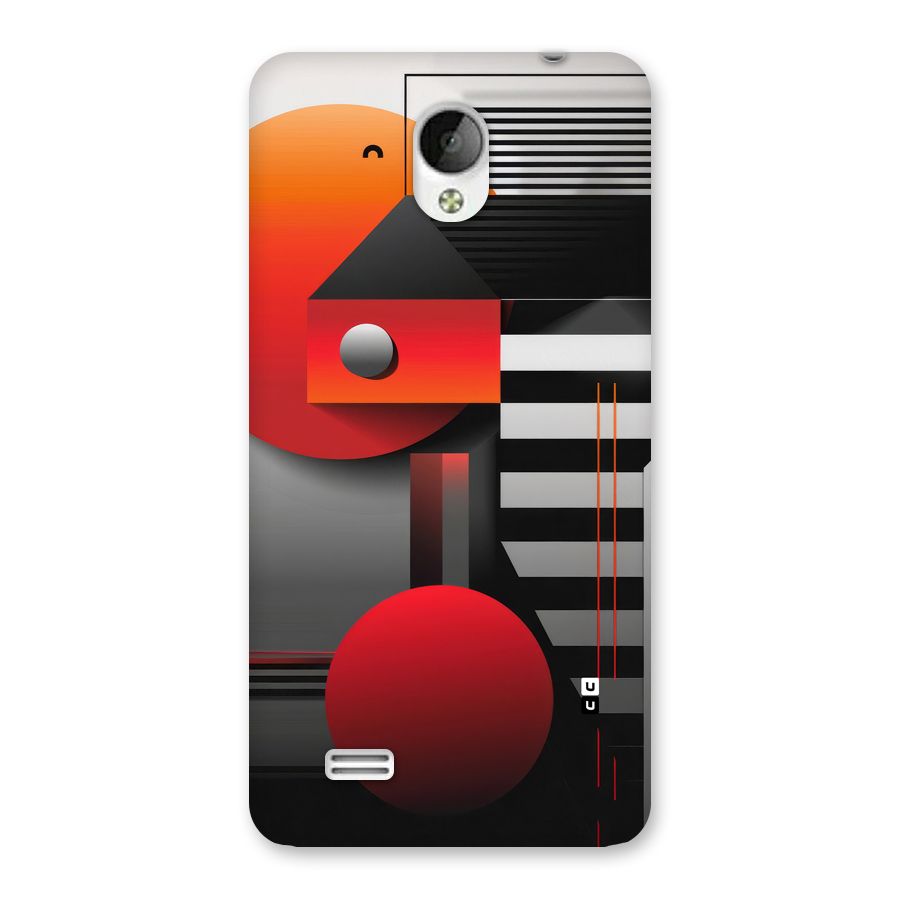 Geometrical Marvel Back Case for Vivo Y21