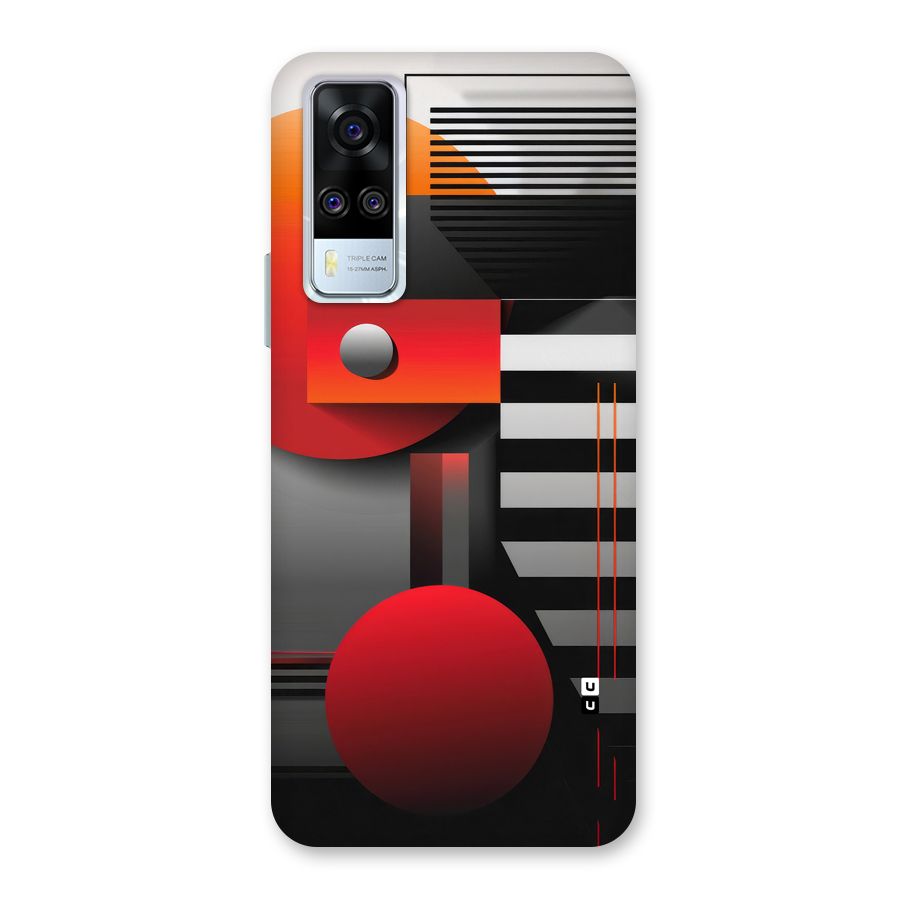 Geometrical Marvel Back Case for Vivo Y31