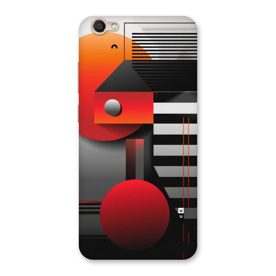 Geometrical Marvel Back Case for Vivo Y67