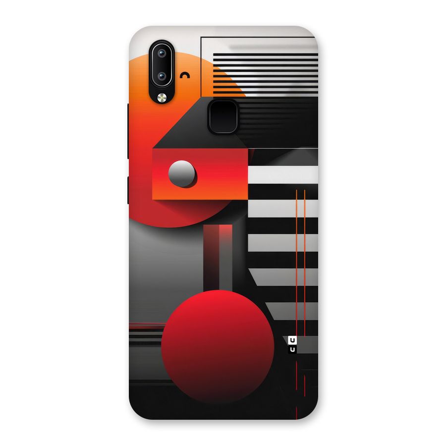 Geometrical Marvel Back Case for Vivo Y93