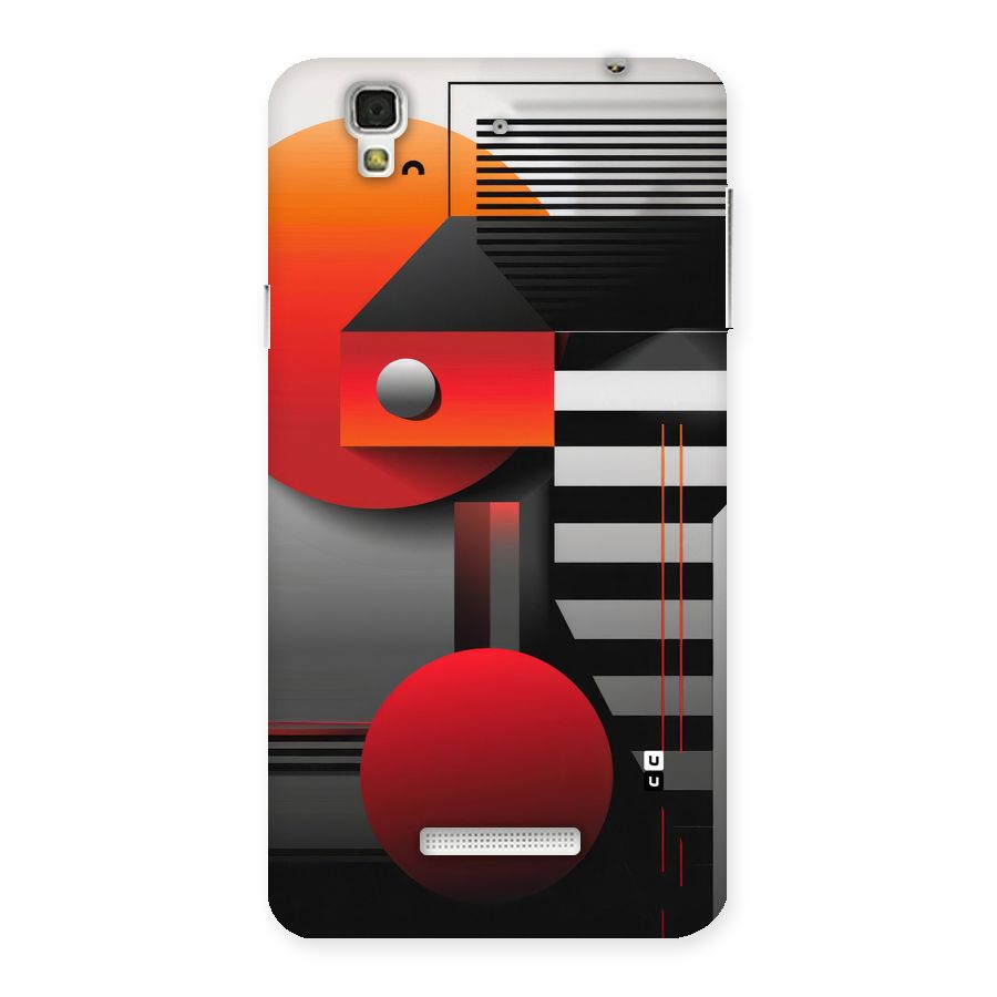 Geometrical Marvel Back Case for YU Yureka Plus