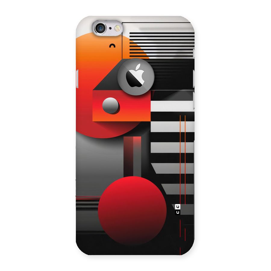 Geometrical Marvel Back Case for iPhone 6 Logo Cut