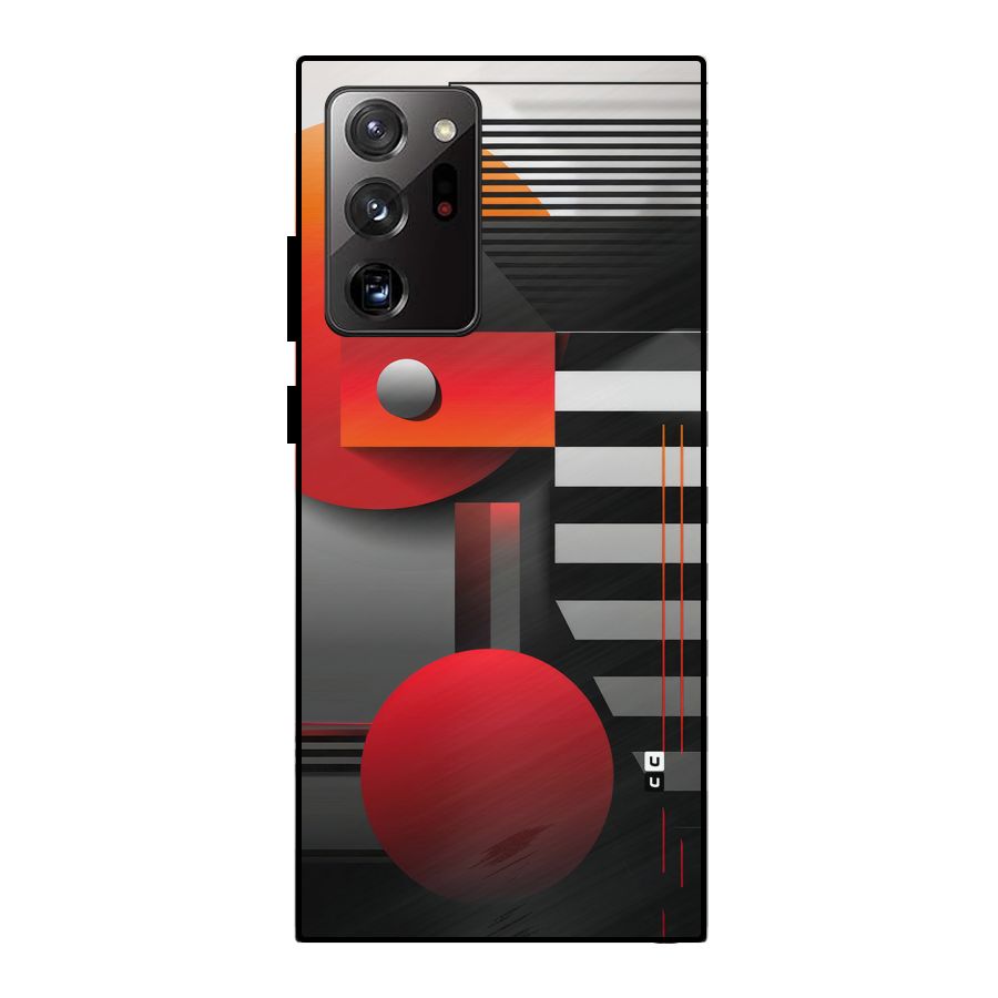 Geometrical Marvel Metal Back Case for Galaxy Note 20 Ultra 5G