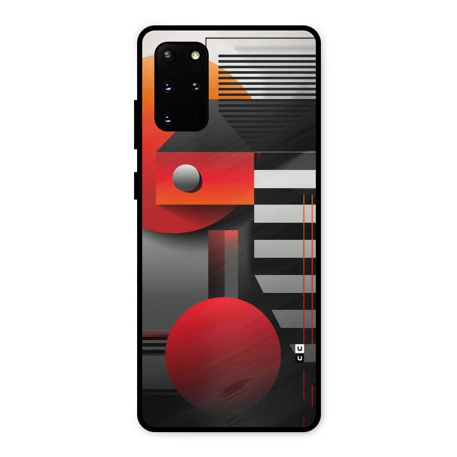 Geometrical Marvel Metal Back Case for Galaxy S20 Plus
