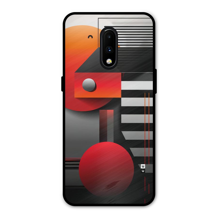 Geometrical Marvel Metal Back Case for OnePlus 7