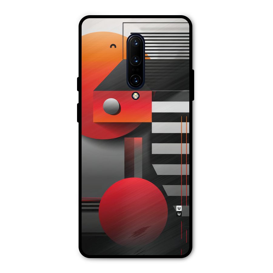 Geometrical Marvel Metal Back Case for OnePlus 7 Pro