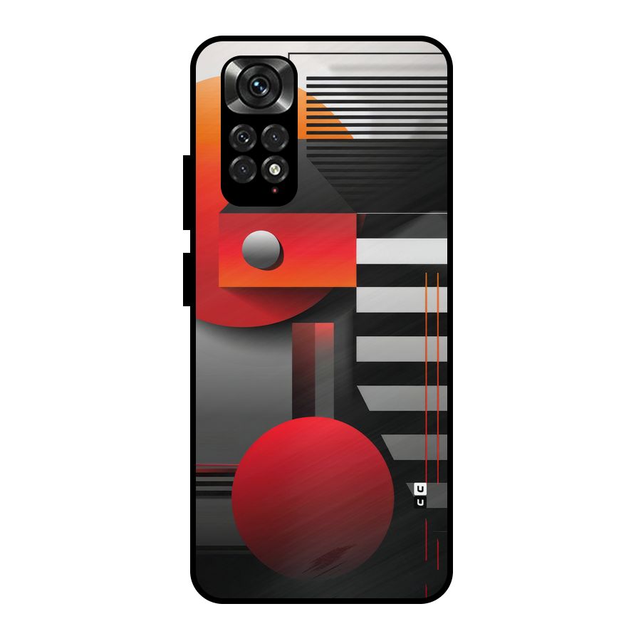 Geometrical Marvel Metal Back Case for Redmi Note 11 Pro Plus 5G
