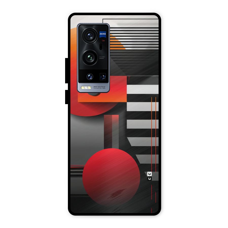 Geometrical Marvel Metal Back Case for Vivo X60 Pro Plus