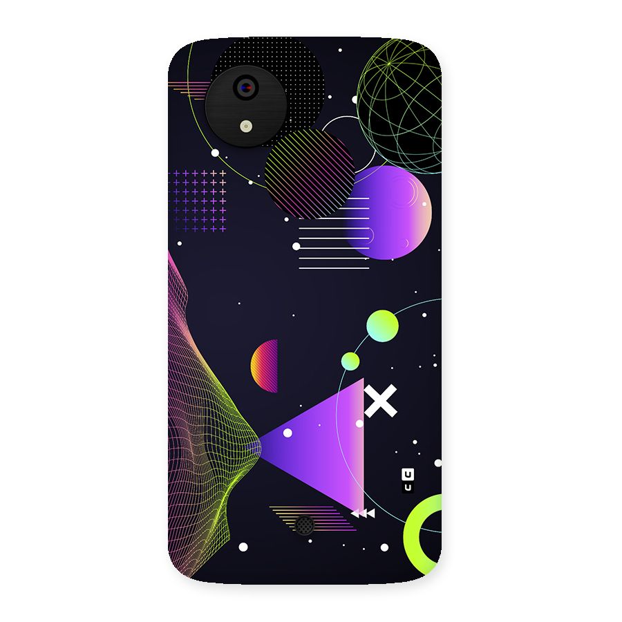 Geometrical Wireframe Back Case for Canvas A1  AQ4501