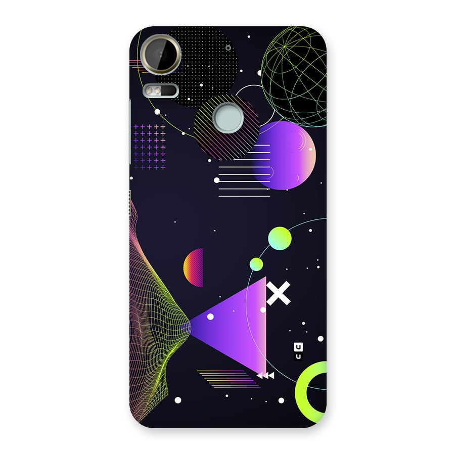 Geometrical Wireframe Back Case for Desire 10 Pro