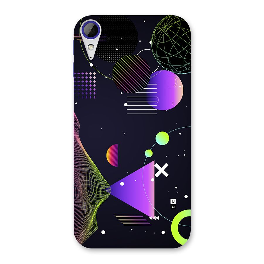 Geometrical Wireframe Back Case for Desire 830