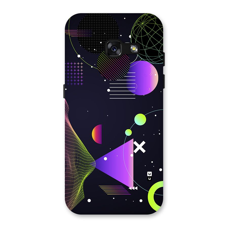Geometrical Wireframe Back Case for Galaxy A3 (2017)