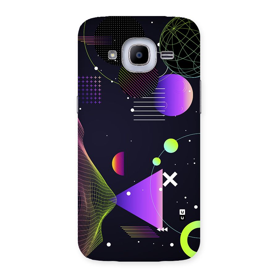 Geometrical Wireframe Back Case for Galaxy J2 Pro