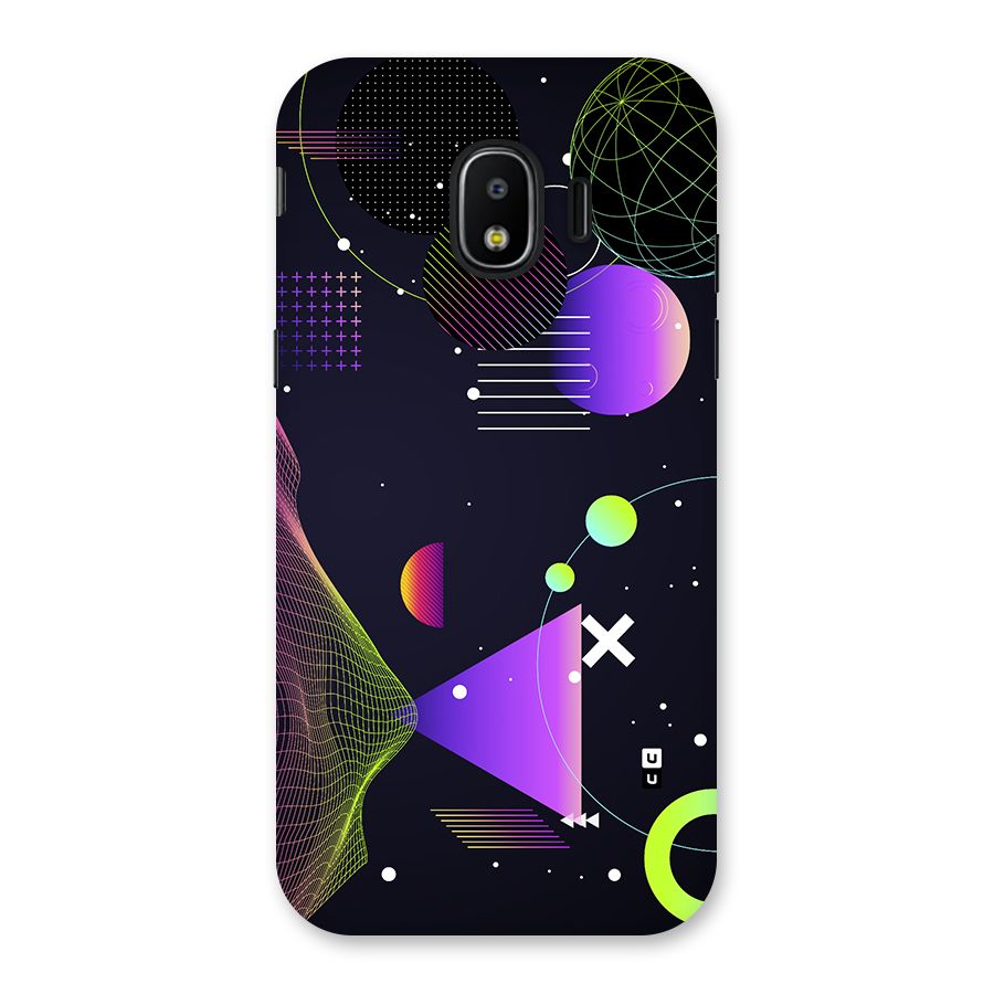 Geometrical Wireframe Back Case for Galaxy J2 Pro 2018
