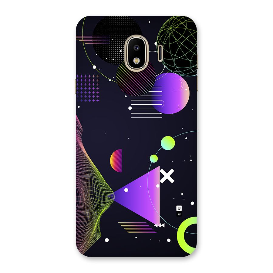 Geometrical Wireframe Back Case for Galaxy J4