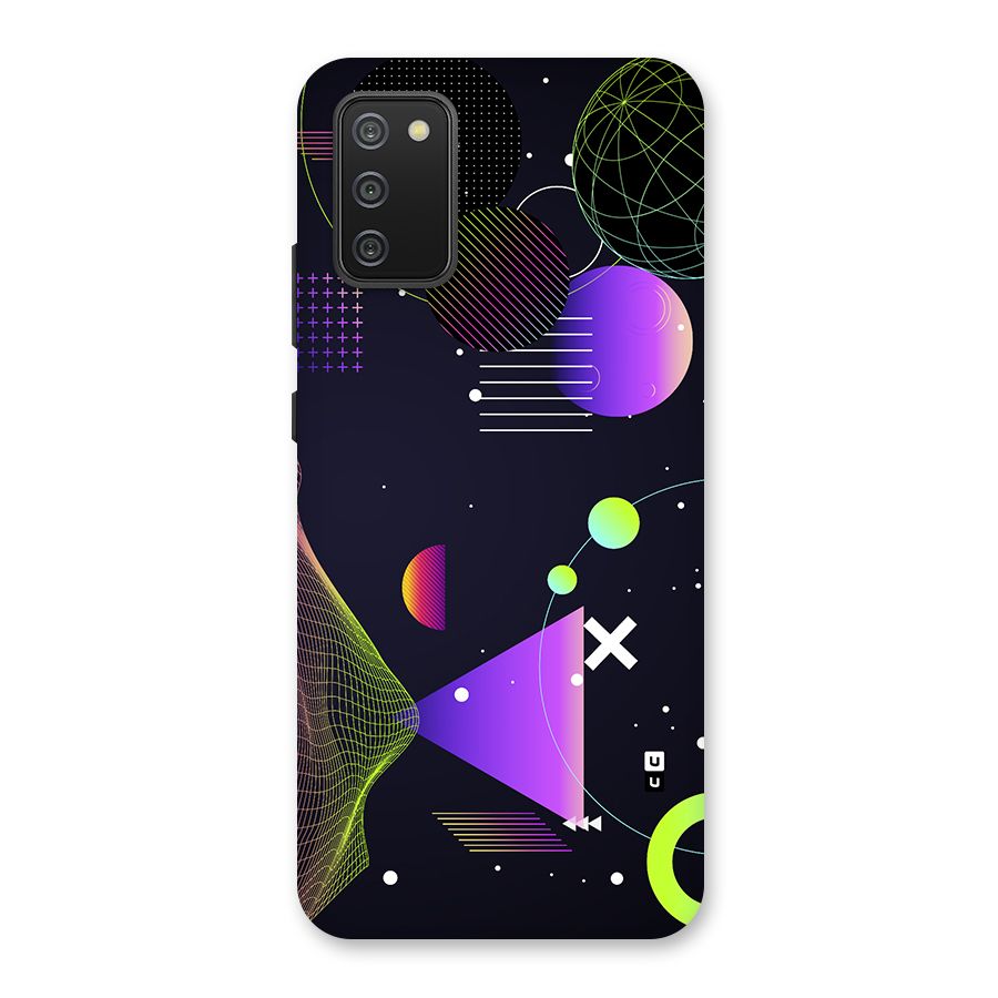 Geometrical Wireframe Back Case for Galaxy M02s