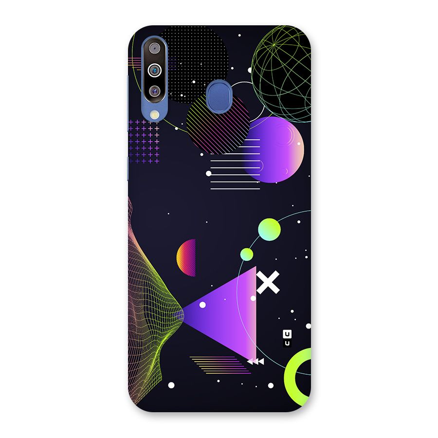 Geometrical Wireframe Back Case for Galaxy M30