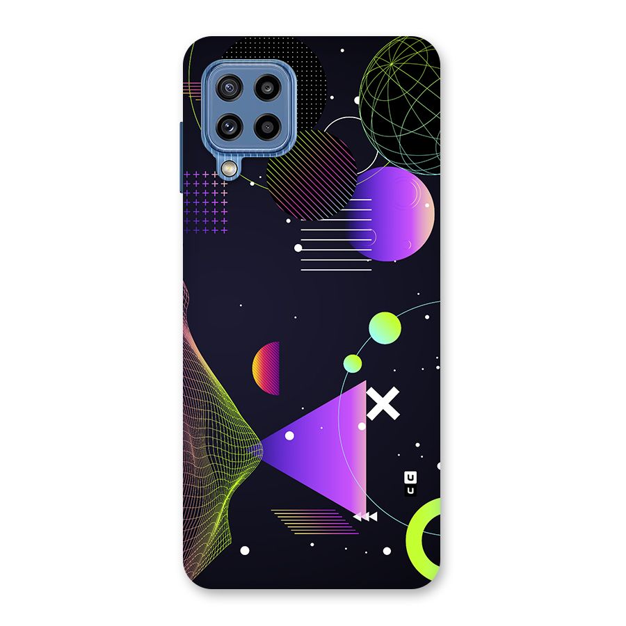 Geometrical Wireframe Back Case for Galaxy M32
