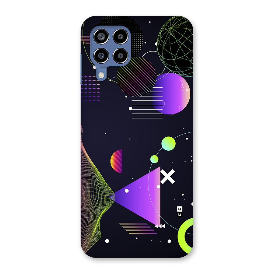 Geometrical Wireframe Back Case for Galaxy M53 5G