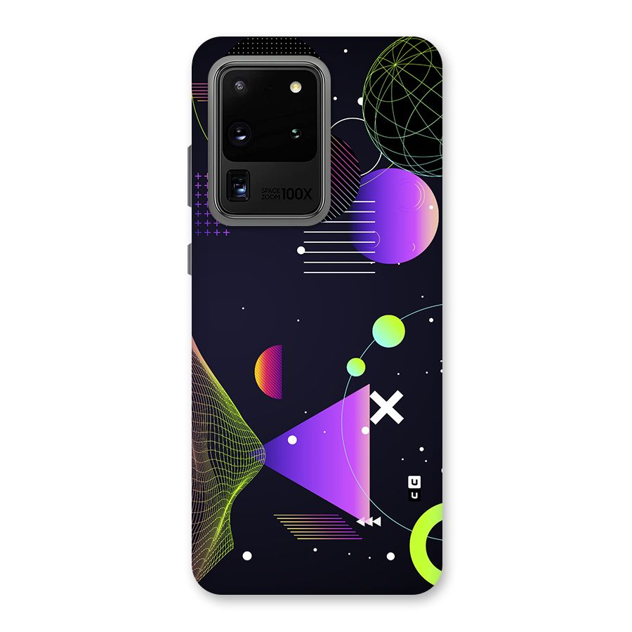 Geometrical Wireframe Back Case for Galaxy S20 Ultra
