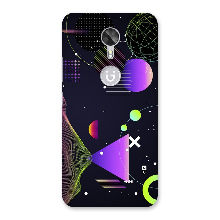 Geometrical Wireframe Back Case for Gionee A1