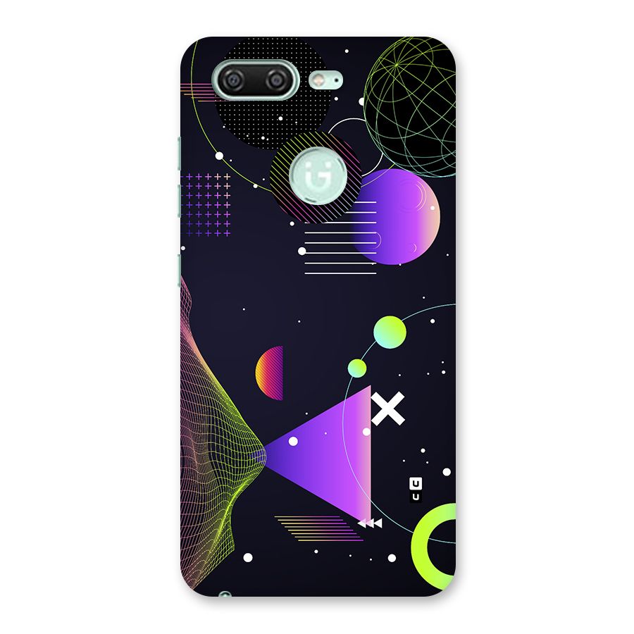 Geometrical Wireframe Back Case for Gionee S10