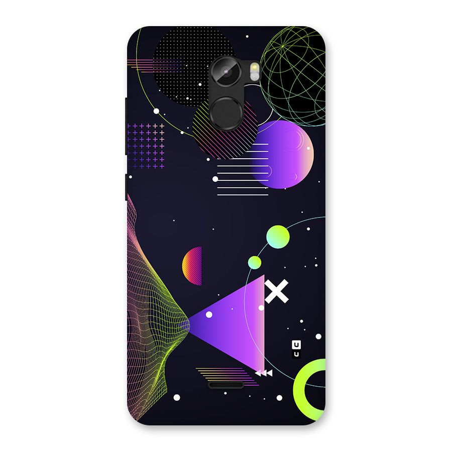Geometrical Wireframe Back Case for Gionee X1