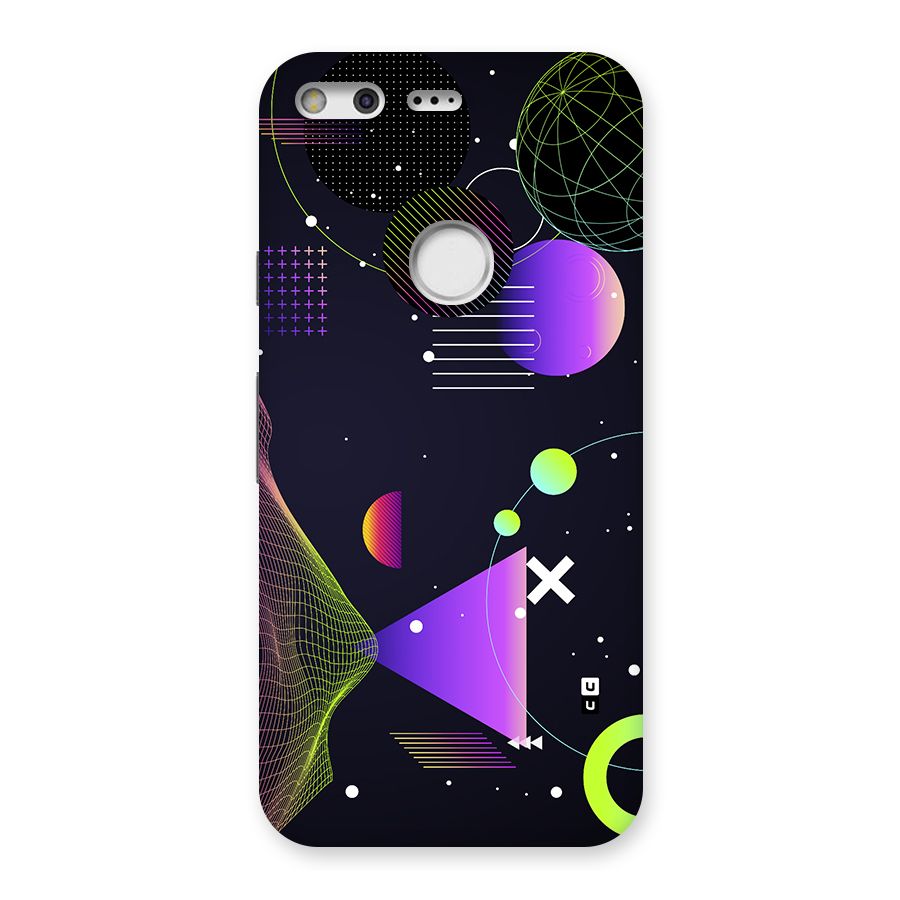 Geometrical Wireframe Back Case for Google Pixel