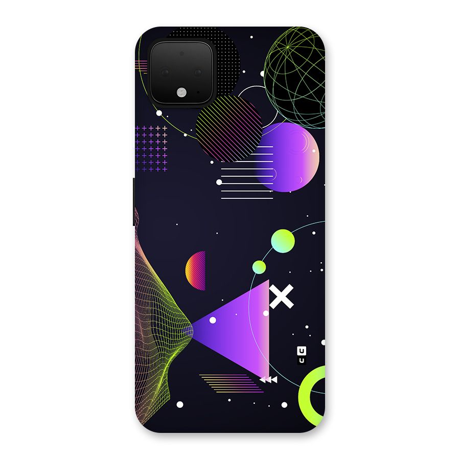 Geometrical Wireframe Back Case for Google Pixel 4 XL