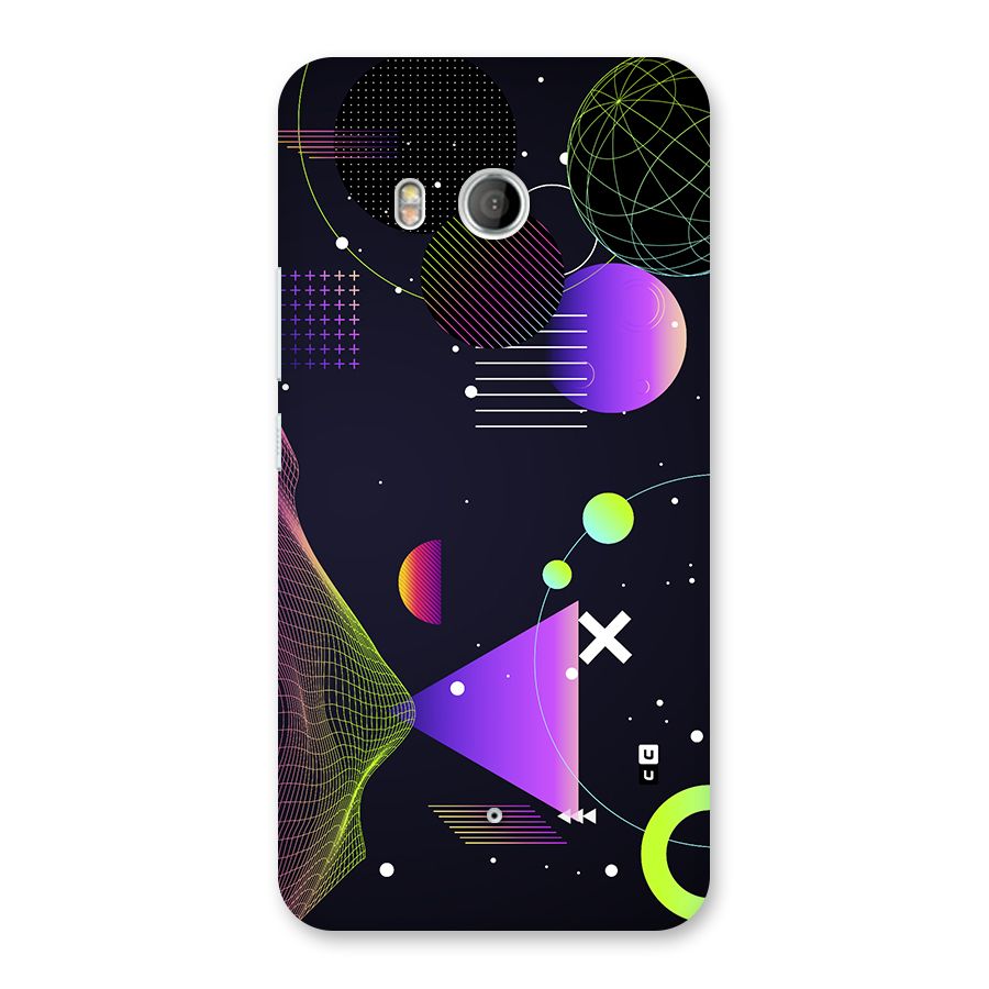 Geometrical Wireframe Back Case for HTC U11