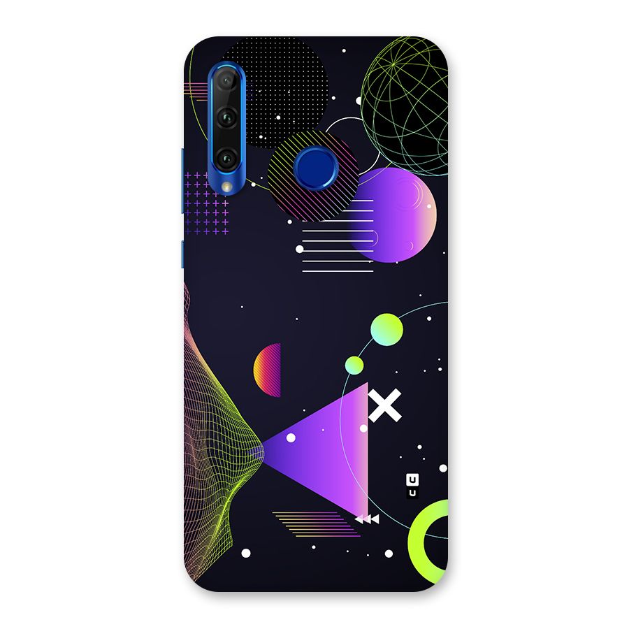 Geometrical Wireframe Back Case for Honor 20i